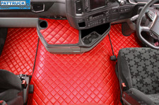  ECO LEATHER FLOOR MATS SET  FIT  SCANIA  R SERIES  [  2017 + ] NEW GENERATION