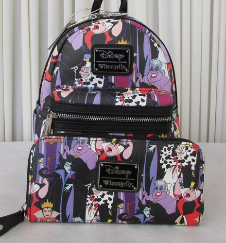 Disney loungefly villains - loungefly, mini
