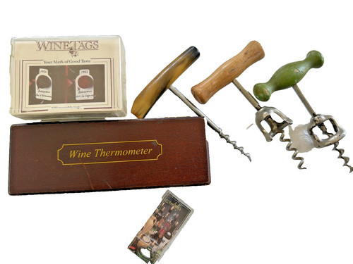 Vintage wine bar lot 6pc - vintage,