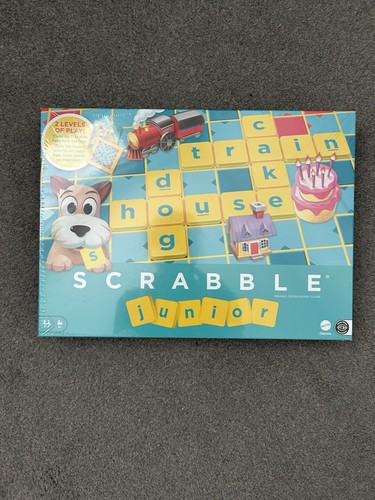 Mattel games scrabble junior - mattel,