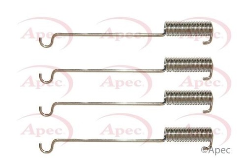 Front axle brake shoe - axle, fitting