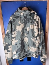 Men’s O’Neill Ski Snowboard Vintage Jacket Launch Series Green Camo Y2K Large