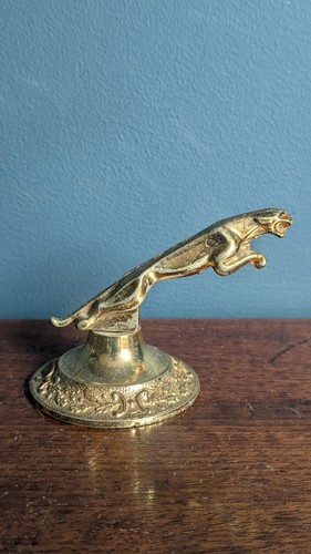 Vintage jaguar leaper desk - vintage,