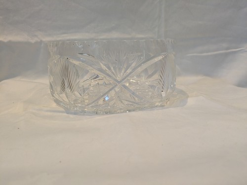 Vintage lead crystal trifle - lead,