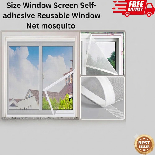 Self adhesive window screen - adhesive,