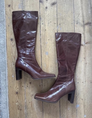 Dune knee high - heeled, zip