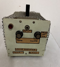 VINTAGE VALVE MONO AMPLIFIER (BRITISH MADE)UNTESTED