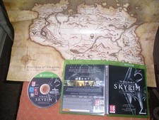 SKYRIM XBOX ONE THE ELDER SCROLLS V SPECIAL EDITION WITH PROVINCE MAP EXC