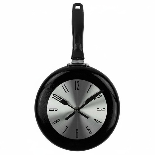 Frying pan timepiece - frying,