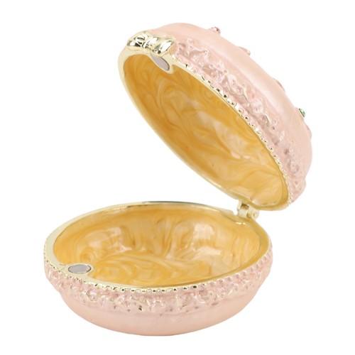Enamel macaron trinket - trinket, box
