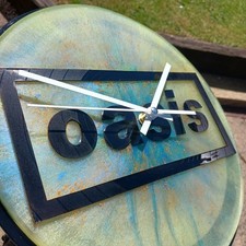 Oasis memorabilia Clock Wall