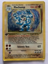 Pokémon TCG Machamp Base Set