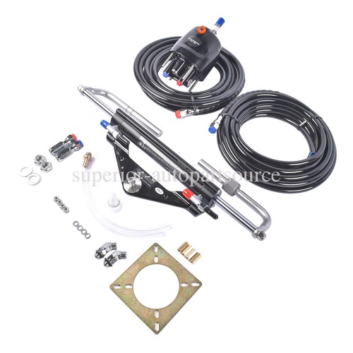 Hydraulic outboard steering - outboard,