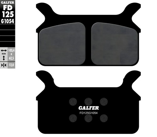 Brake pads galfer - brake,