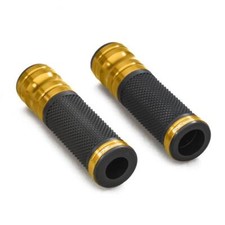 CNC Racing gold aluminum grips