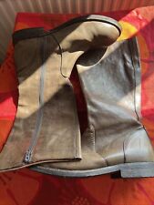 Trippen Brown Long Boots Size 41 UK 7-8