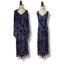 Vintage 90s Silk Blend Beaded
