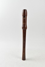 Moeck 1213 School Soprano Recorder Instrument In Stained Pearwood With Case 