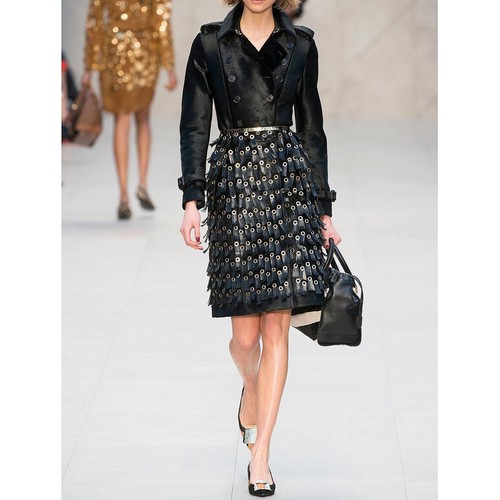 Burberry women coat black - women's,