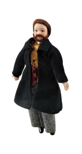 Dolls house victorian - dolls,