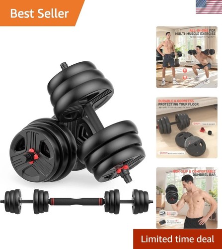 Convertible dumbbell - 2-in-1,