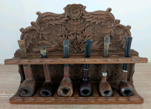 Vintage ornate hand carved - vintage,