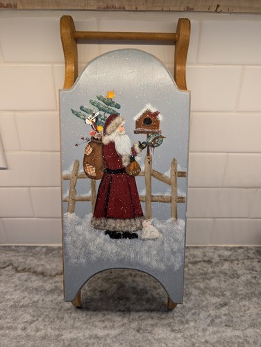 Hand painted wooden - hand,