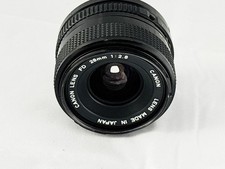 Canon FD 28mm F2.8 Manual Focus Wide Angle Lens Crystal Clear Optics 