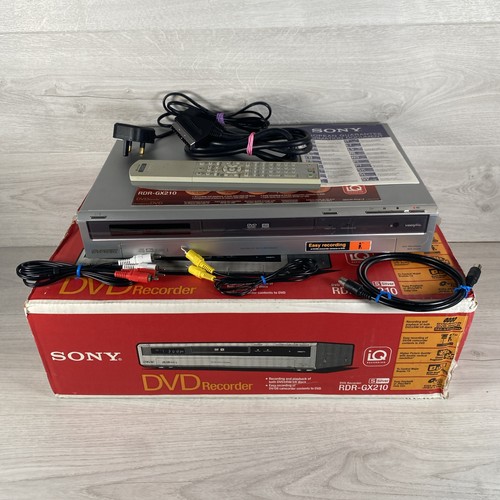 Sony rdr gx210 player dvd - sony,