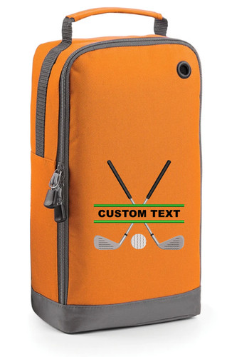 Personalised golf shoe bag-