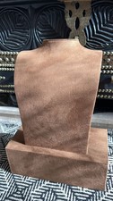 Genuine Gucci Brown Velvet Store Jewellery Display Bust