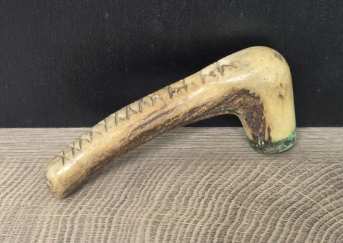 Antique riding crop carved - antique,