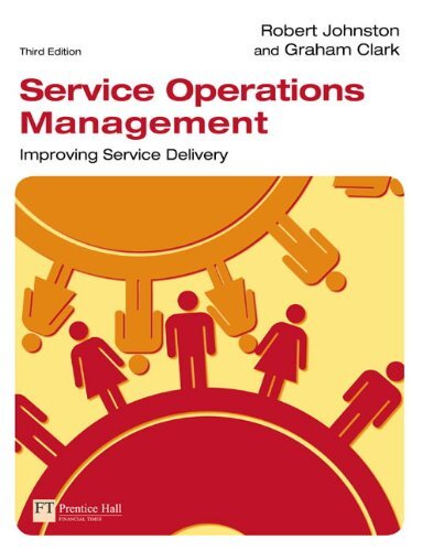 Service operations management - operations,