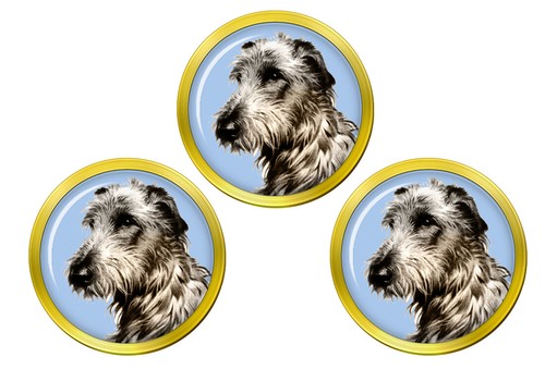 Scottish deerhound golf ball - deerhound,