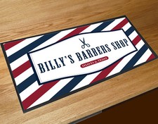 Personalised Barbers shop Red