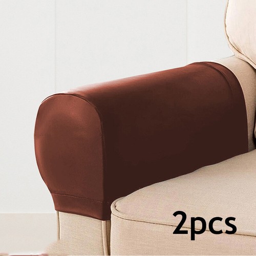Leather arm chair - 2x,