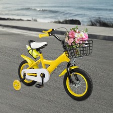 12" Bike Children Bicycle Kids Outdoor Bicycle for Boys and Girls 3-6 Years Old