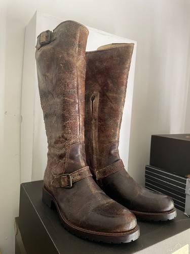 Sendra biker boots - biker, vintage