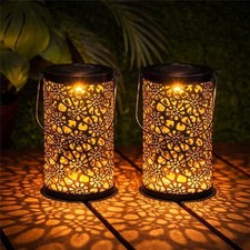 2 Pack Solar Moroccan Warm