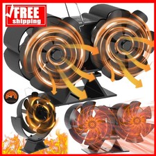 4-12 Blade Stove Fan Heat
