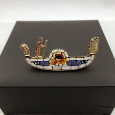 Vintage Micro Mosaic Gondola