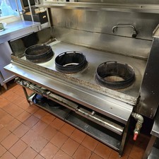 3 Burner Wok Cooker with V12