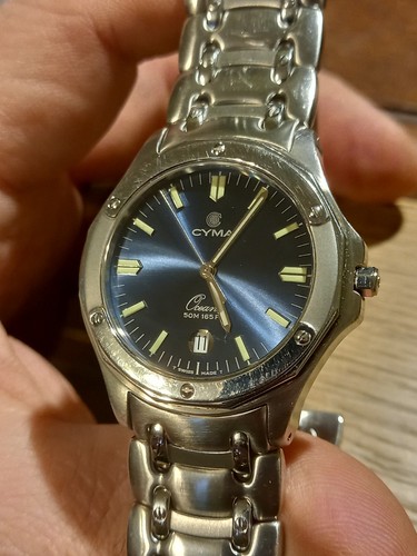 Wrist watch cyma 117 - wrist, st-st