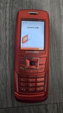 Samsung SGH E250 - red Mobile