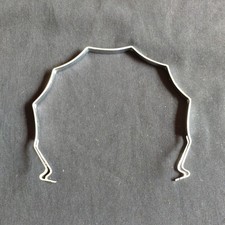 Vintage Chrome Cake Stand Handle, fits any plate over 8"