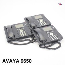 3x VOIP Phone Avaya 9650D01A