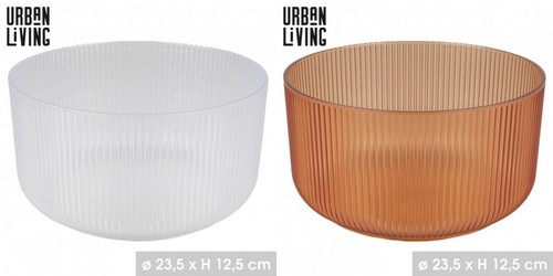 Salad bowl ribbed - bowl,