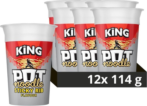 Pot noodle sticky - noodle,