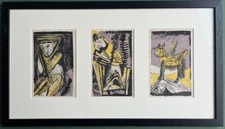 Robert Colquhoun Modern British art Scottish Modernist print Sleep