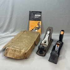 STANLEY RB-10 Replaceable Blade Plane With one Other Made in England Vintage